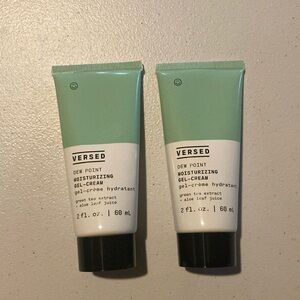 Brand new verses dew point moisturizing gel cream